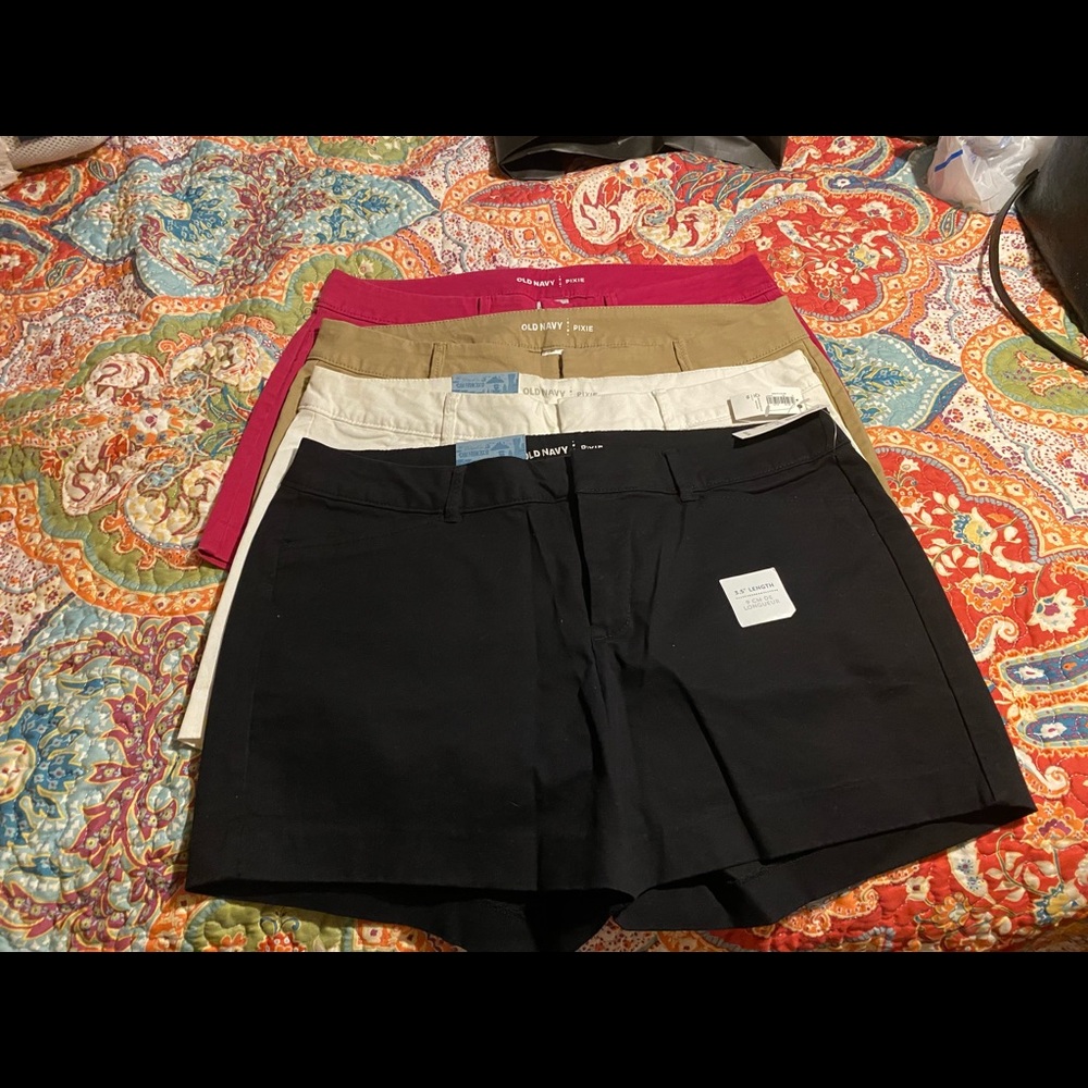 Lot of old navy pixie shorts